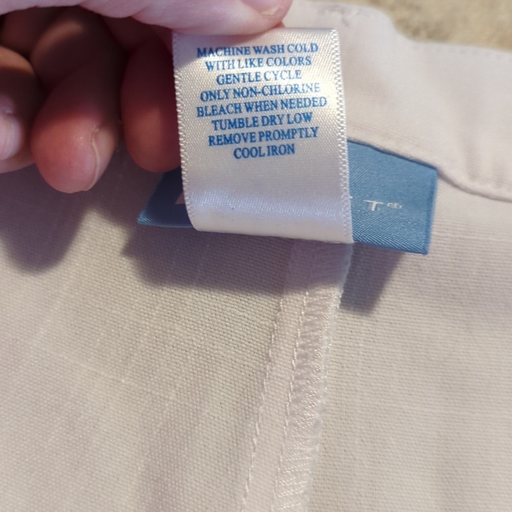 Koret White Pants Size 16 Work Or Summer Stretch - Picture 14 of 14